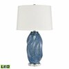 Elk Studio Blue Swell 28'' High 1-Light Table Lamp - Includes LED Bulb S0019-9538-LED